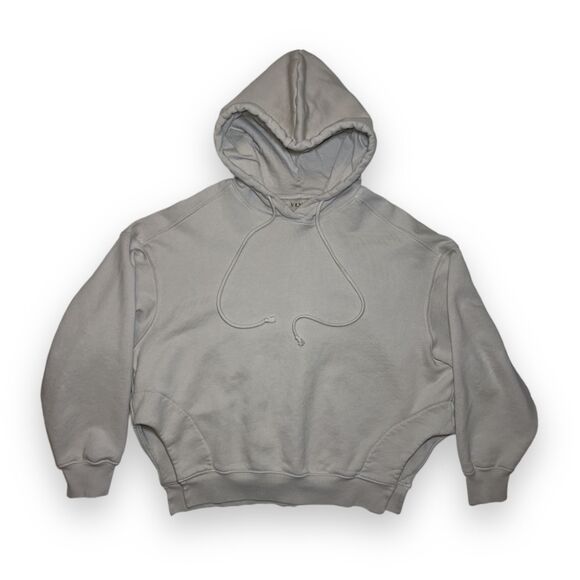 Velvet By Graham & Spencer Tops - Velvet by Graham & Spencer Tobbie Oversized Hoodie Ash Grey XS Made in USA